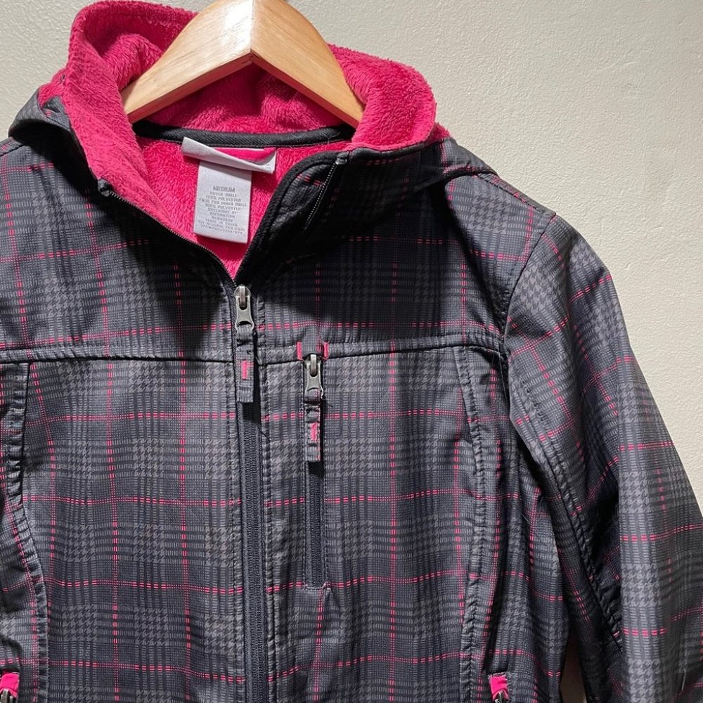 {Free Country} Plaid Fur Lined Hooded Jacket - Picture 3 of 9